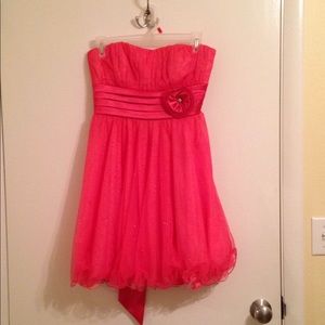 Strapless Prom Dress